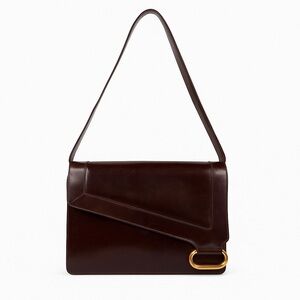 Christian Dior Vintage Two -Way Leather Shoulder Bag – Brown with Gold Hardware